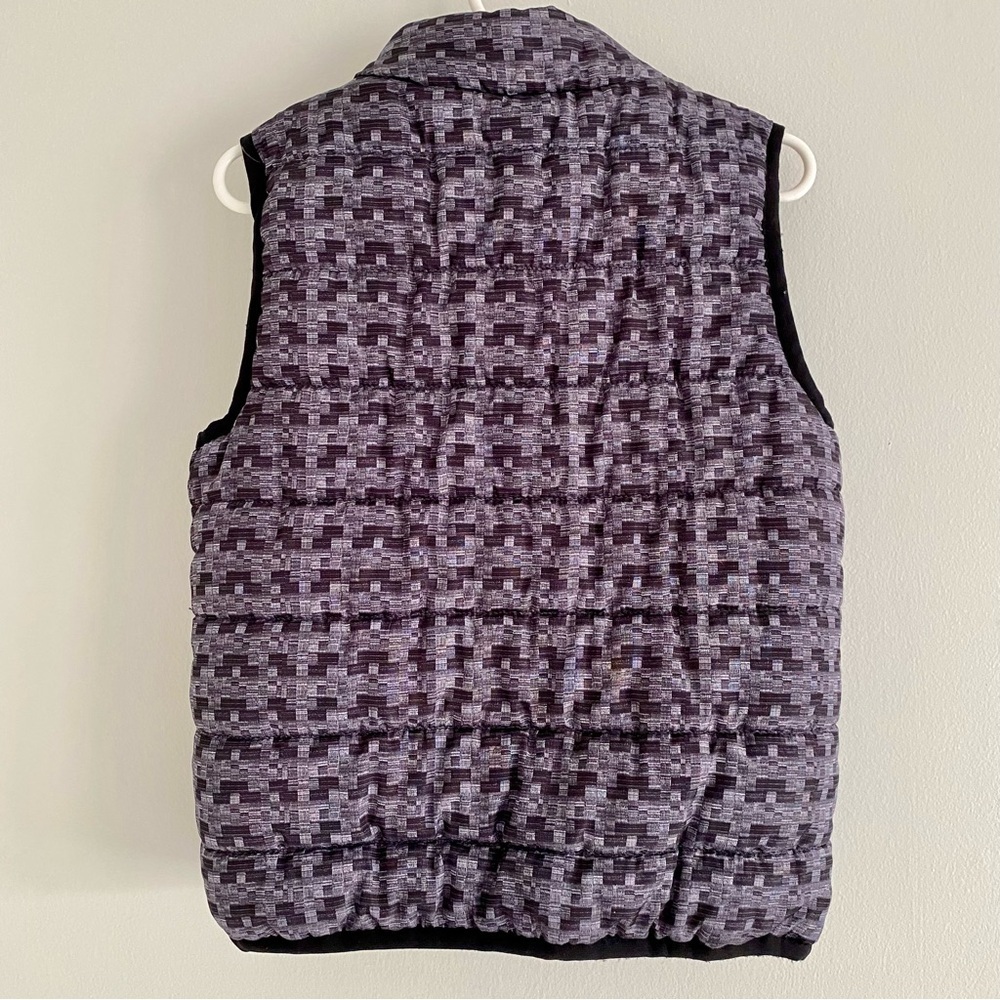 Timberland Charcoal Patterned Toddler Puffer Vest - Picture 4 of 4